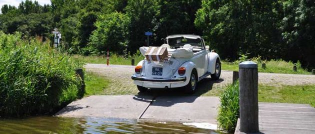 Een cabrio huren als trouwauto